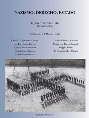 cover image of Nazismo, derecho, estado